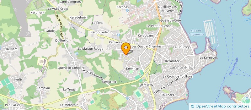 localisation de l'entreprise MADAME ANNE ROBIC à LARMOR-PLAGE