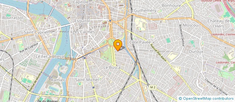 localisation de l'entreprise MADAME ANNE ROCHER à TOULOUSE