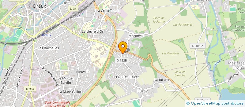 localisation de l'entreprise MADAME ANNE RODRIGUES à LURAY
