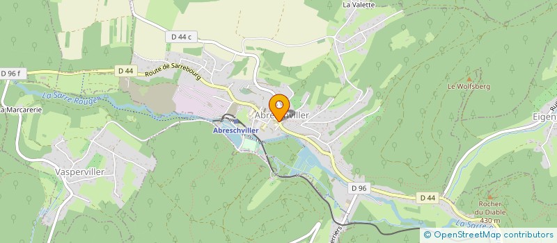 localisation de l'entreprise MADAME ANNE ROEHR  ABRESCHVILLER