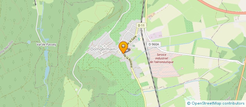 localisation de l'entreprise MADAME ANNE ROHOWYJ  DOMGERMAIN