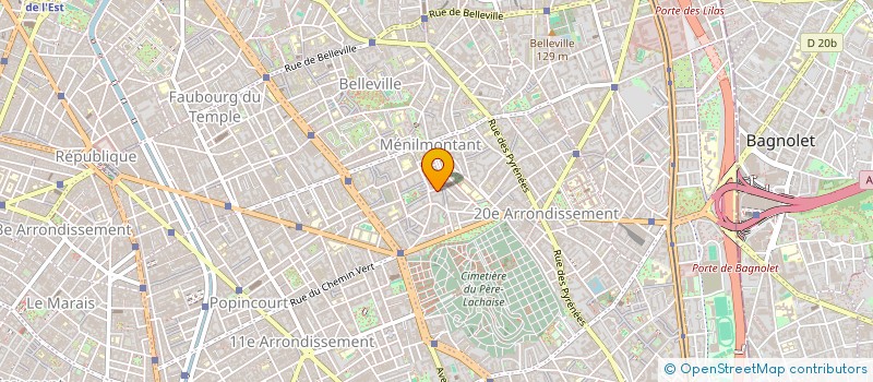 localisation de l'entreprise MADAME ANNE ROQUEPLO  PARIS