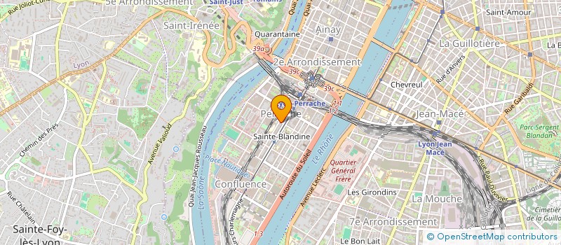 localisation de l'entreprise MADAME ANNE-ROSE VIPREY  LYON