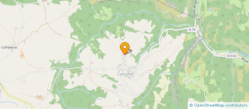 localisation de l'entreprise MADAME ANNE ROSSIGNOL  PUYLAGARDE