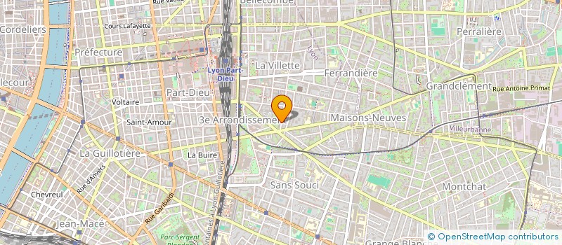 localisation de l'entreprise MADAME ANNE ROUANET  LYON