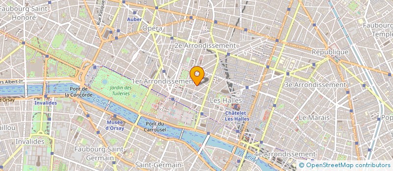 localisation de l'entreprise MADAME ANNE ROULANT  PARIS