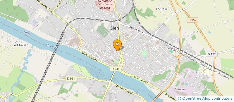 localisation de l'entreprise MADAME ANNE ROUSSEAU  BOURGES