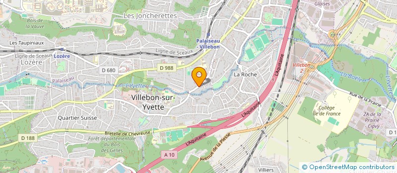 localisation de l'entreprise MADAME ANNE ROUSSEL à PALAISEAU