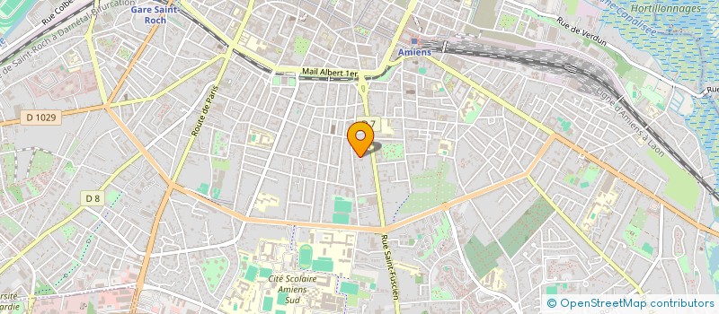 localisation de l'entreprise MADAME ANNE ROUVILLAIN à AMIENS