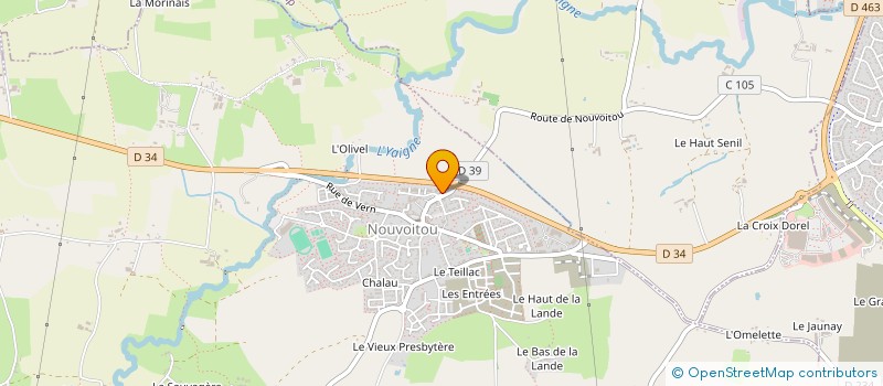 localisation de l'entreprise MADAME ANNE ROUVILLE à NOUVOITOU