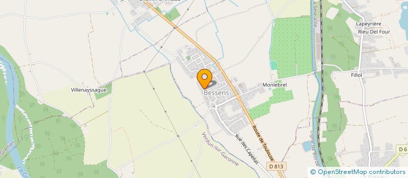 localisation de l'entreprise MADAME ANNE ROUX  BESSENS