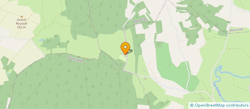 localisation de l'entreprise MADAME ANNE ROZETTE  BLEURVILLE