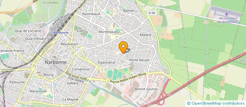 localisation de l'entreprise MADAME ANNE ROZIER à NARBONNE