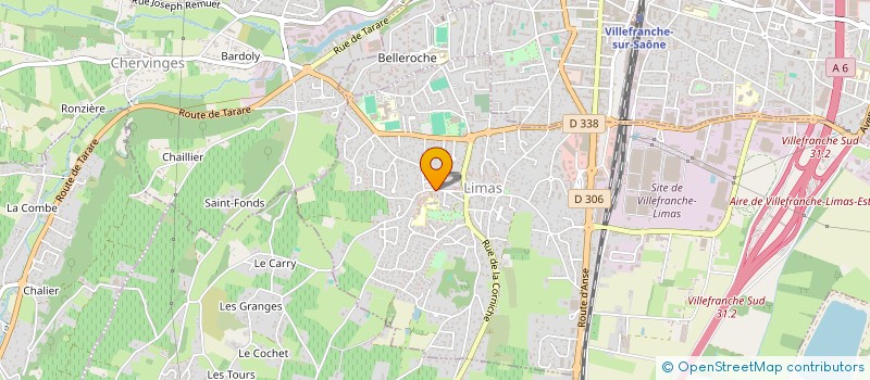 localisation de l'entreprise MADAME ANNE ROZIER  LIMAS