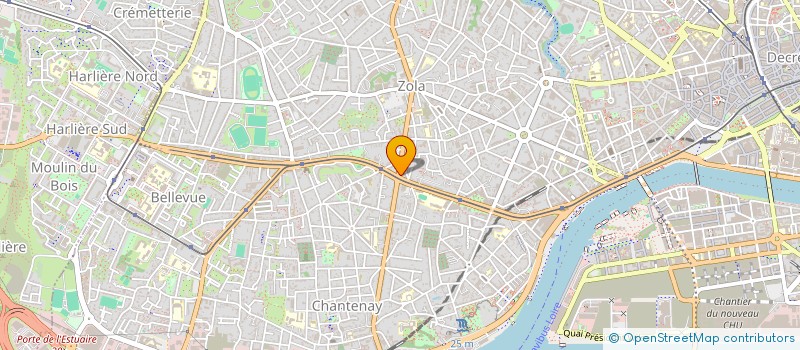localisation de l'entreprise MADAME ANNE RUESCHE à NANTES
