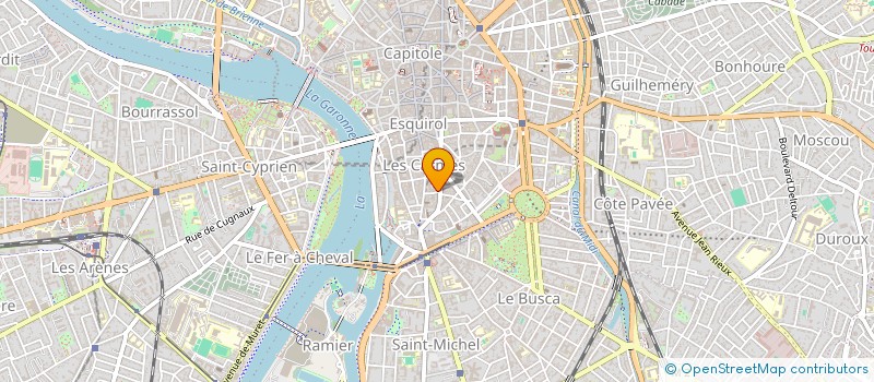 localisation de l'entreprise MADAME ANNE RUFFEL à TOULOUSE
