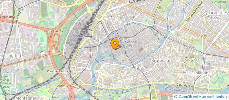 localisation de l'entreprise MADAME ANNE RUFFENACH à STRASBOURG
