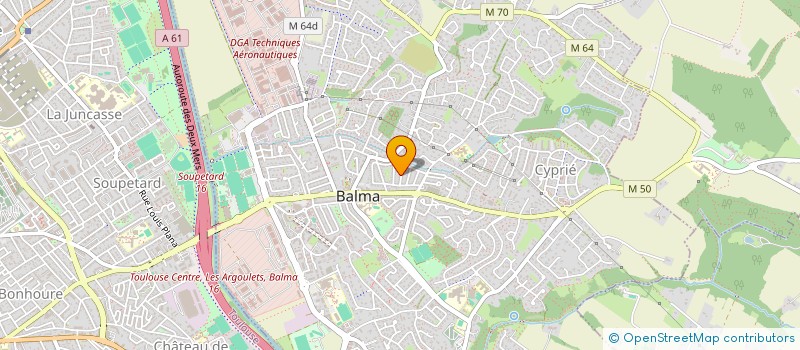 localisation de l'entreprise MADAME ANNE RYCKEBOER à BALMA