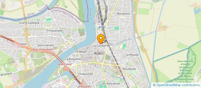 localisation de l'entreprise MADAME ANNE SACRE  ARLES