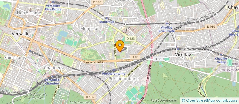 localisation de l'entreprise MADAME ANNE SAGOT à VERSAILLES