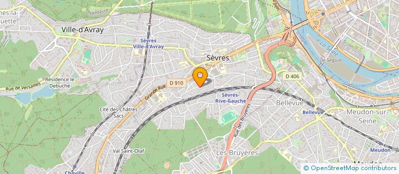 localisation de l'entreprise MADAME ANNE SAISON à SEVRES