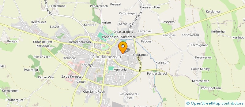 localisation de l'entreprise MADAME ANNE SALAUN à PLOUDALMEZEAU