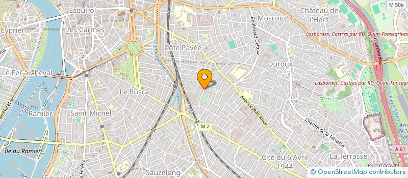 localisation de l'entreprise MADAME ANNE SALLES à TOULOUSE