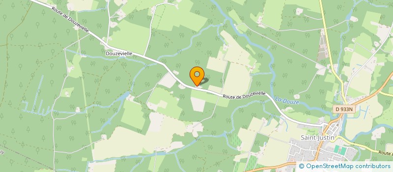 localisation de l'entreprise MADAME ANNE SALLIBARTAN  SAINT-JUSTIN