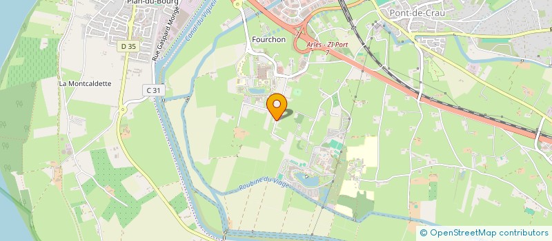 localisation de l'entreprise MADAME ANNE SALVI  ARLES