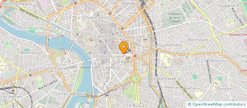 localisation de l'entreprise MADAME ANNE SANES à TOULOUSE