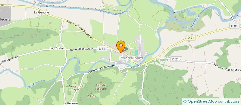 localisation de l'entreprise MADAME ANNE SANSUC  POINTIS-INARD