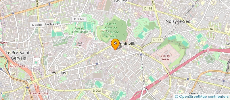 localisation de l'entreprise MADAME ANNE-SARAH RATSIMBAZAFY  ROMAINVILLE