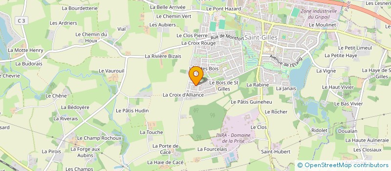 localisation de l'entreprise MADAME ANNE SAVIGNAT à SAINT-GILLES