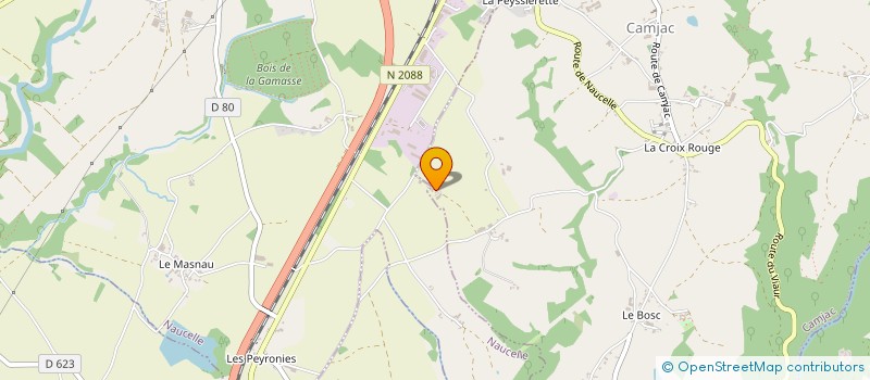 localisation de l'entreprise MADAME ANNE SAVY  NAUCELLE