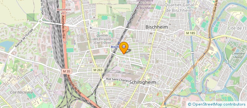 localisation de l'entreprise MADAME ANNE SCHAUPP  SCHILTIGHEIM