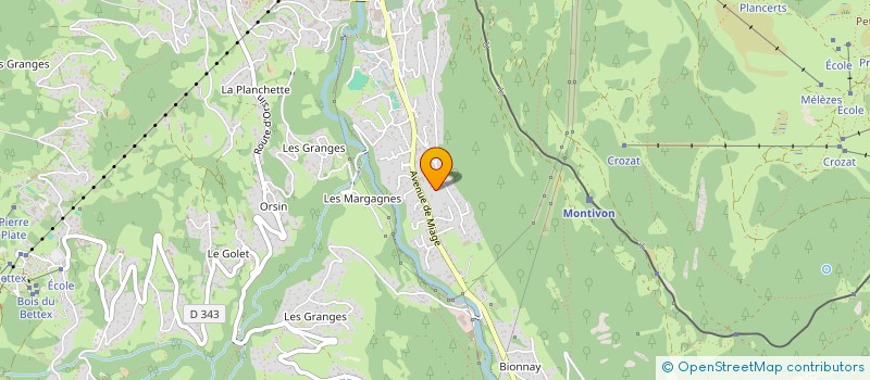 localisation de l'entreprise MADAME ANNE SCHMIDT  SAINT-GERVAIS-LES-BAINS