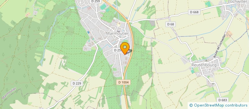 localisation de l'entreprise MADAME ANNE SCHMITT à MARMOUTIER