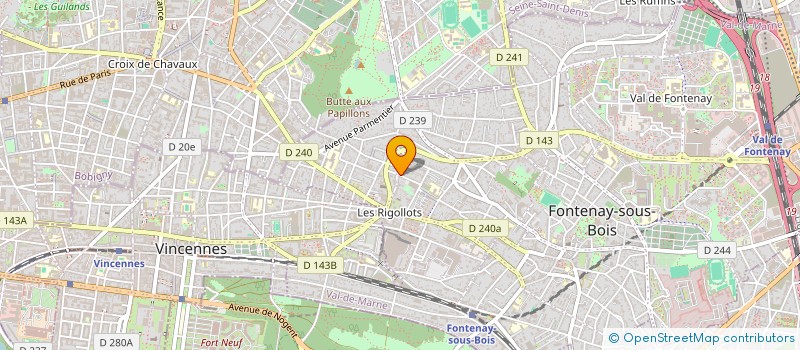 localisation de l'entreprise MADAME ANNE SCHNEIDER à FONTENAY-SOUS-BOIS