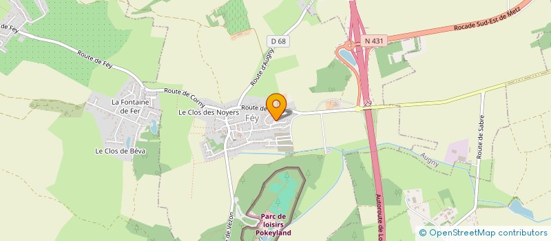 localisation de l'entreprise MADAME ANNE SCHNEIDER  FEY