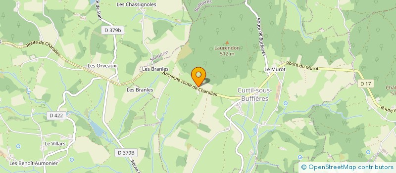 localisation de l'entreprise MADAME ANNE SCHUTZ  CURTIL-SOUS-BUFFIERES