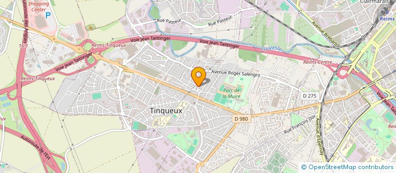 localisation de l'entreprise MADAME ANNE SCIACCA  TINQUEUX