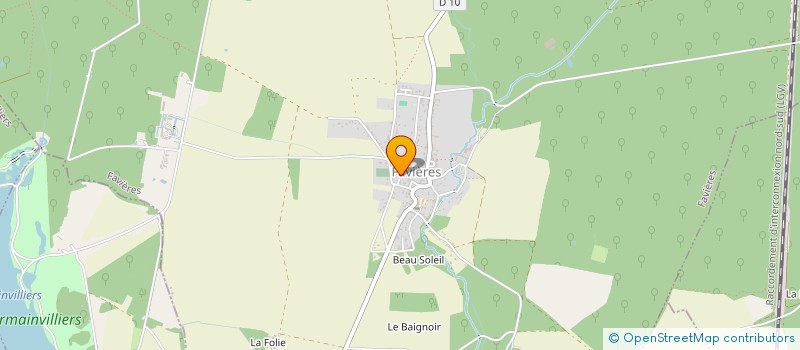 localisation de l'entreprise MADAME ANNE SCORTEGAGNA  FAVIERES