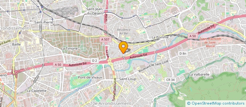 localisation de l'entreprise MADAME ANNE SEFER à MARSEILLE