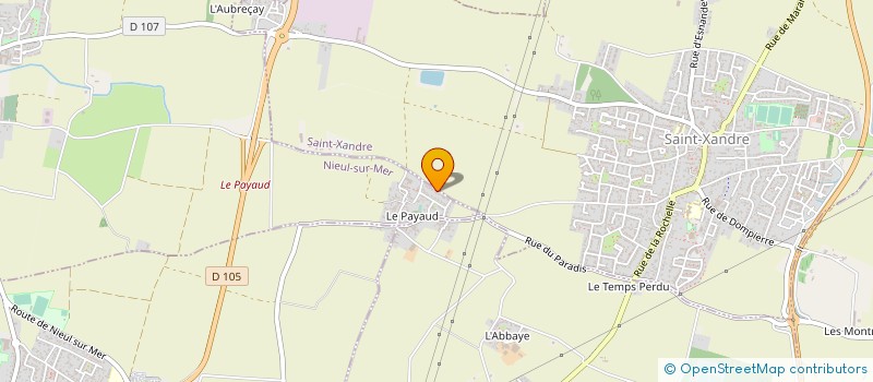 localisation de l'entreprise MADAME ANNE SEGONNE  NIEUL-SUR-MER