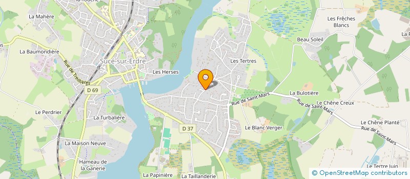 localisation de l'entreprise MADAME ANNE SEGRETIN  SAINT-HERBLAIN