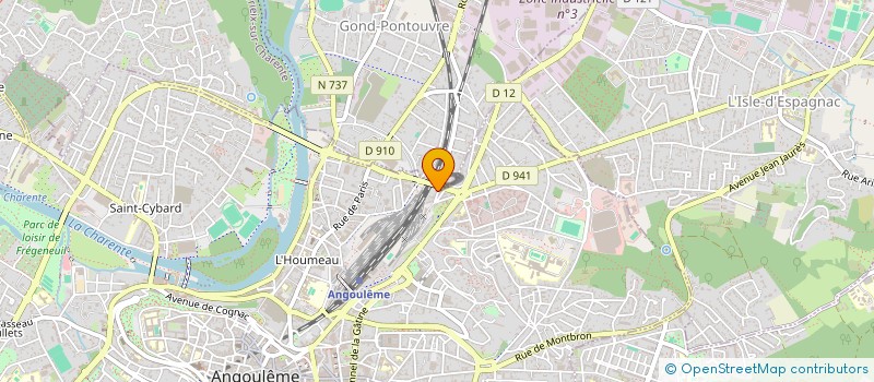 localisation de l'entreprise MADAME ANNE SEGUIN à ANGOULEME