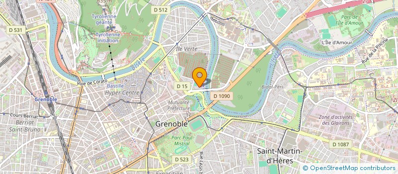 localisation de l'entreprise MADAME ANNE SEIGLE à GRENOBLE