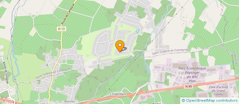 localisation de l'entreprise MADAME ANNE SEILHEAN  SAINT-SULPICE-ET-CAMEYRAC