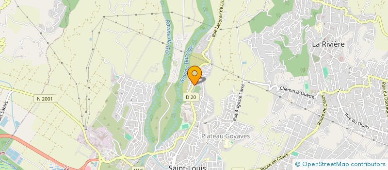 localisation de l'entreprise MADAME ANNE SELLY  SAINT-LOUIS