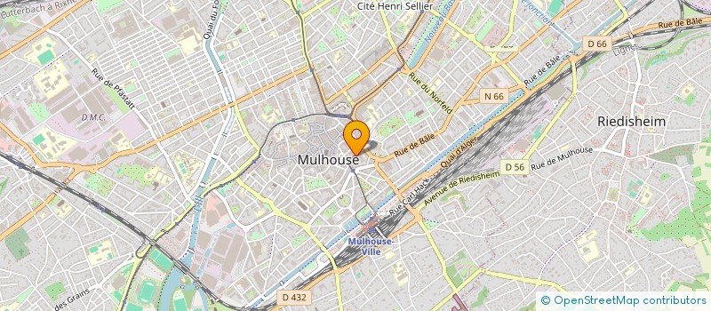 localisation de l'entreprise MADAME ANNE SEMERARO à MULHOUSE